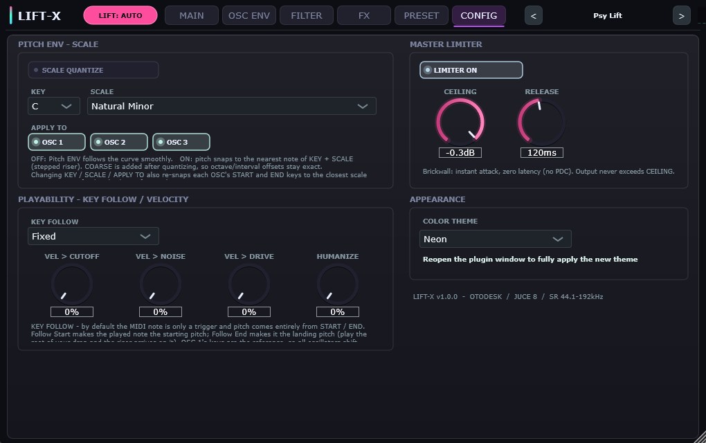 System Config & 10 Color Themes