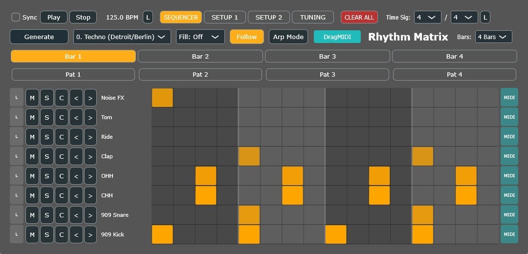 Rhythmic Matrix OTODESK_Official_Site | VST Plugins